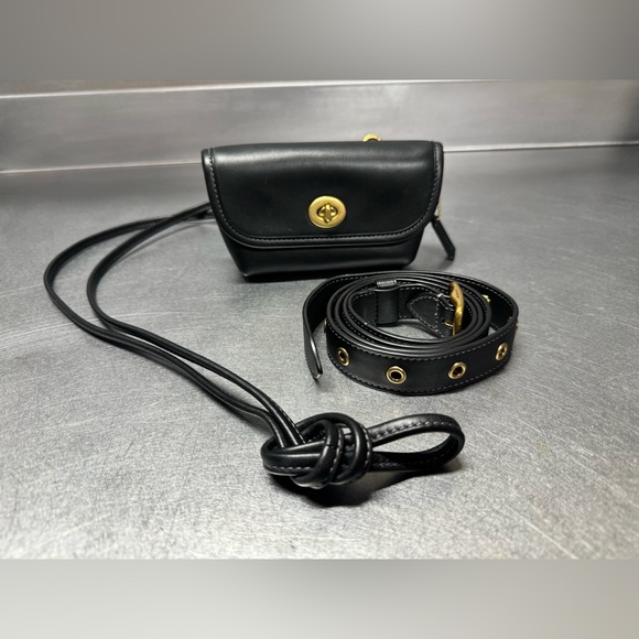 coach flare belt bag